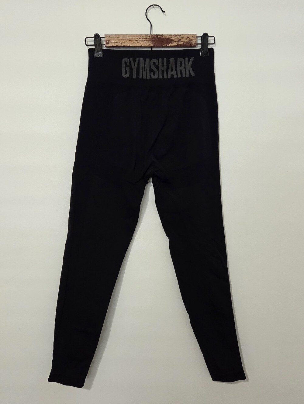 Gymshark Flex High-Waisted Seamless Leggings Black Large L - Picture 5 of 12
